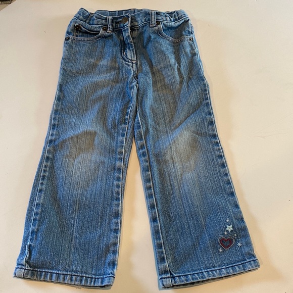 Toddler girl clothes dress jeans size 3T - Picture 1 of 11